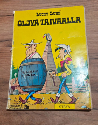 Lucky Luke Öljyä taivaalla