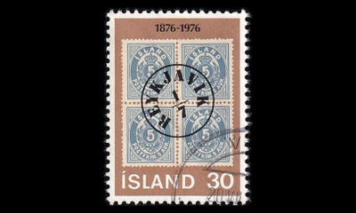 Islanti 518 o Postimerkkinäyttely (1976)