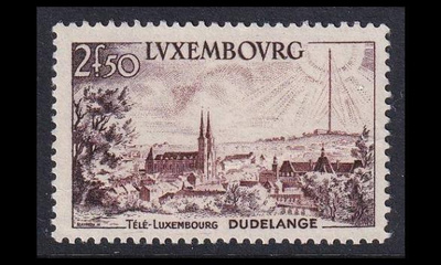 Luxemburg 536 ** Televisio lähetysasema (1955)