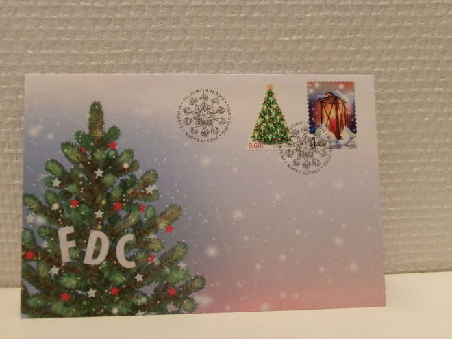 FDC- ensipäiväkuori - Joulu - 2012