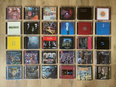 King Crimson CD -Levykokoelma ( 30 x CD’s )