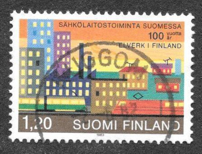 Sähkölaitostoimintaa Suomessa 100v 1982 (LAPE 895) O
