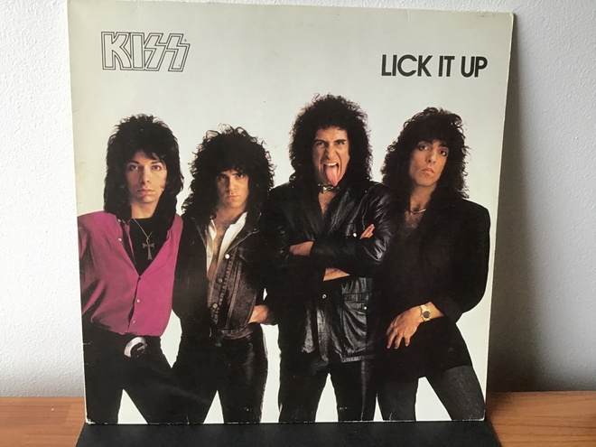 KISS: Lick It Up Lp levy