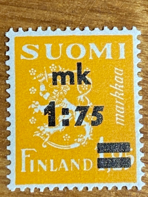 LEIJONAMALLI 1930 1,75MK/1,25MK**