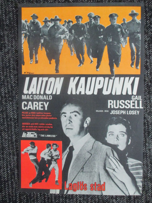 Laiton kaupunki (1950) - elokuvajuliste - RE1967 - film noir