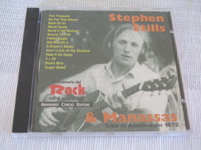 Stephen Stills & Manassas live amsterdam 1972 cd muoveissa i