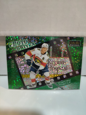 2023-24 OPC Photo Driven Green #PD-11 Matthew Tkachuk 31/35