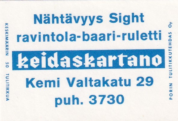 Kemi, Keidaskartano    7/11