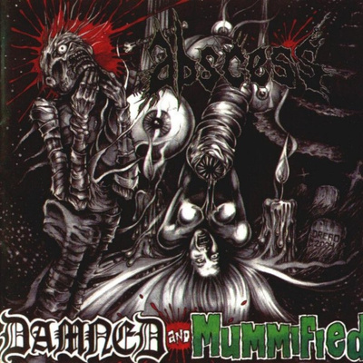 ABSCESS - Damned And Mummified CD - Red Stream 2004
