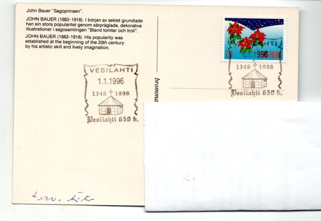 Vesilahti: Vesilahti 650 v  (erikoisleima 1.1.1996)