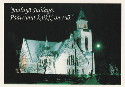 KIRKKOKORTTI - JOUTSENON KIRKKO - 4