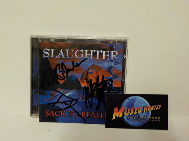 SLAUGHTER - BACK TO REALITY CD + KOLME NIMMARIA