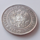 1 Markka 1915,Nikolai II, Hopeaa, aUNC - pikkukuva 1