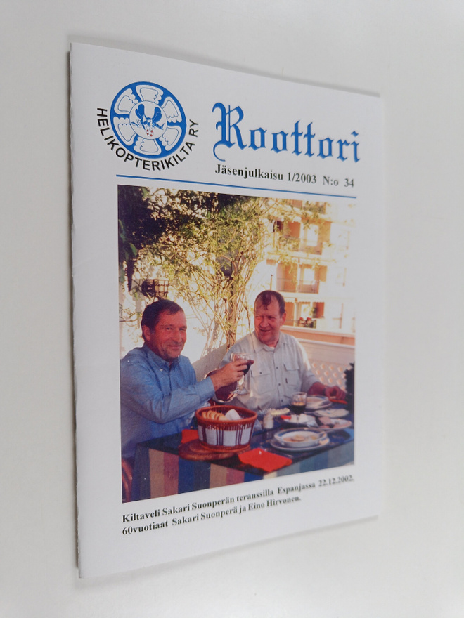 Roottori : Jäsenjulkaisu 1/2003 N:o 34