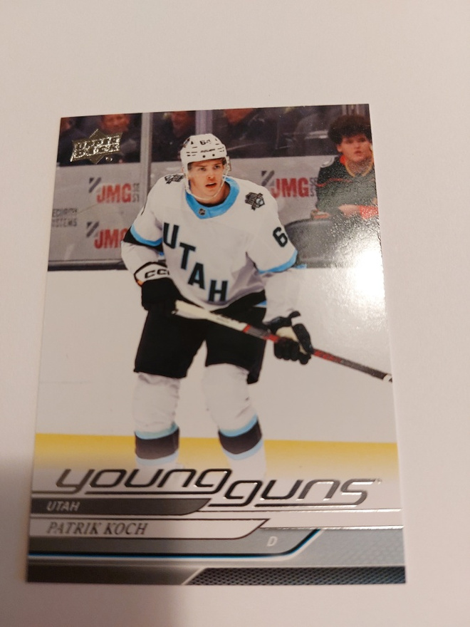 2024-25 Upper Deck #453 Patrik Koch YG RC