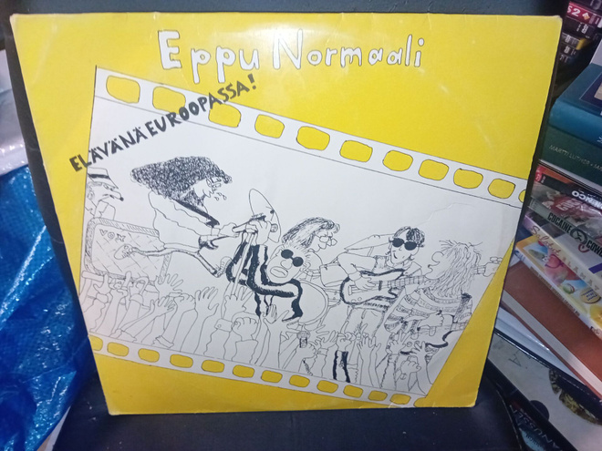 2LP Eppu Normaali  : Elävänä Euroopassa ( SIS POSTIKULU  )