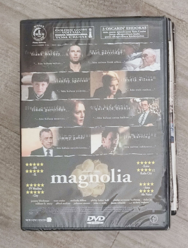 Magnolia UUSI Tom Cruise Philip Seymour Hoffman