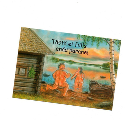 °"TÄSTÄ EI FIILIS ENÄÄ PARANE!"° -KORTTI /Hörölä
