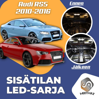 Audi RS5 Sisätilan LED-sarja 20-osainen