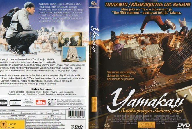 Yamakasi	(5 800)	K	-FI-	suomik.	DVD			2001	ranska,