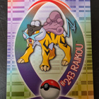 Raikou Pokemon Topps sticker - pikkukuva 1