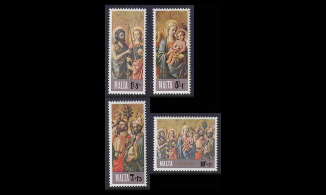 Malta 538-41 ** Joulu (1976)