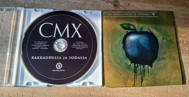 CMX Rakkaudessa Ja Sodassa CDr promo single