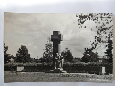 VANHA Postikortti Laitila 1950-luku Alkup.Mallikappale