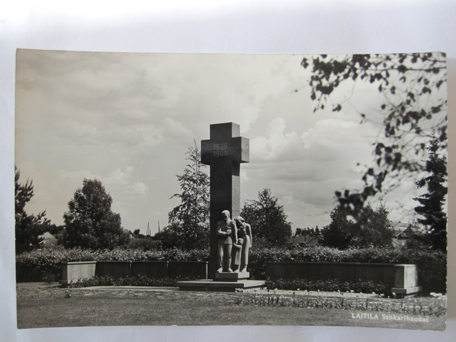 VANHA Postikortti Laitila 1950-luku Alkup.Mallikappale