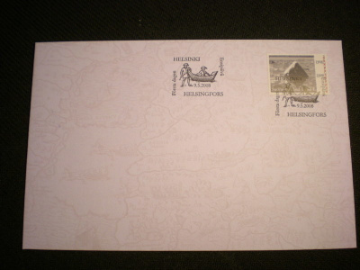 FDC UNESCO Merenkurkku 1,50 € 09.05.2008 - LaPe 1900