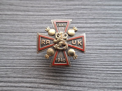 Kurssiristi  Tykistön Koulutuskeskus 1 RAUK 1940