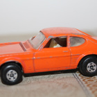 70-luku Ford Capri mk1 pikkuauto pienoismalli Matchbox 1970 - pikkukuva 1