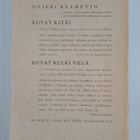 Heikki Klemetti : Viimeiset kuvat - pikkukuva 2