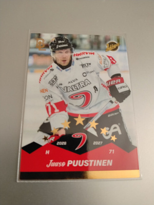 26-27 Blueline Base Gold Juuso Puustinen /100 JYP