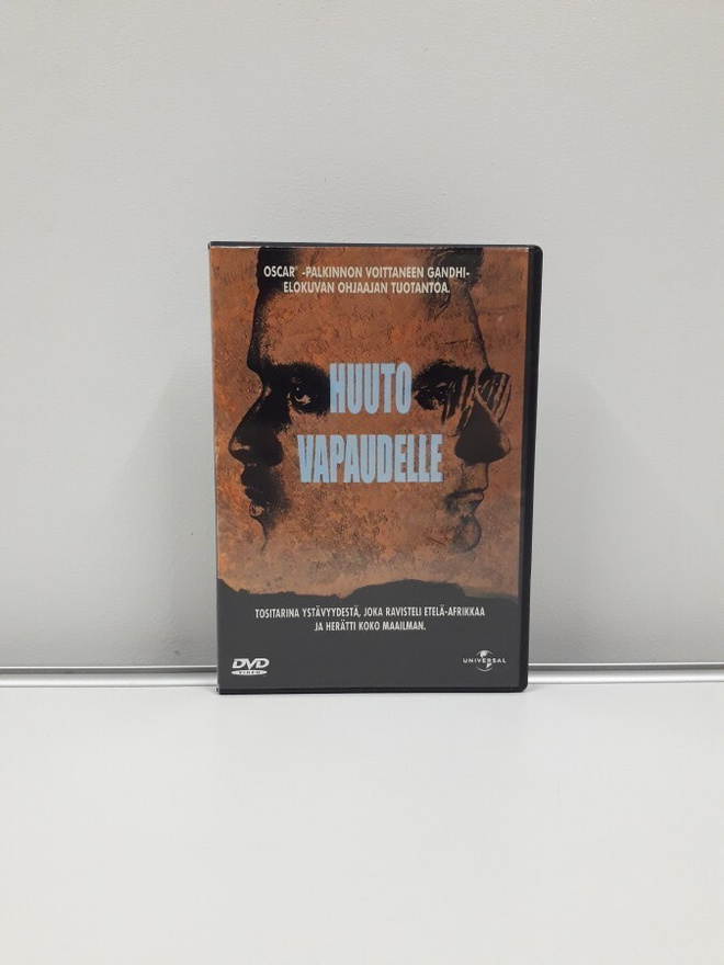 Huuto Vapaudelle (Attenborough, Washington, Kline, dvd)