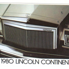 1980 Lincoln Continental esite - 24 sivua - pikkukuva 1