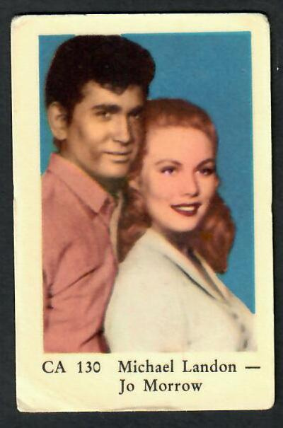 Keräilykuva - Michael Landon - Jo Morrow CA 130