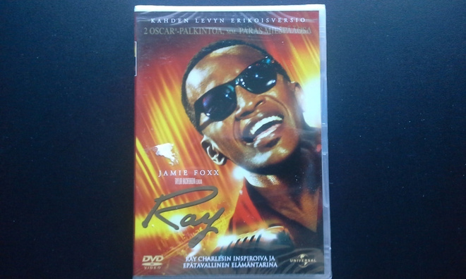 DVD: Ray, Kahden Levyn Erikoisversio (Jamie Foxx 2004) UUSI