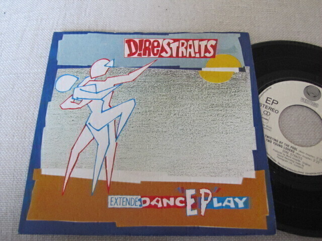 Dire Straits Twisting by the pool ep  7 45 hollanti 1983