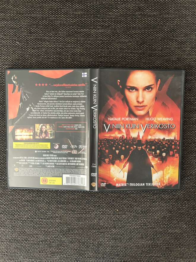 V Niin Kuin Verikosto 2006 Suomijulkaisu DVD