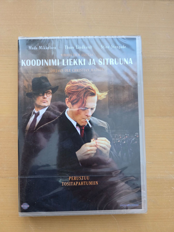 KOODINIMI LIEKKI JA SITRUUNA . DVD . AVAAMATON .