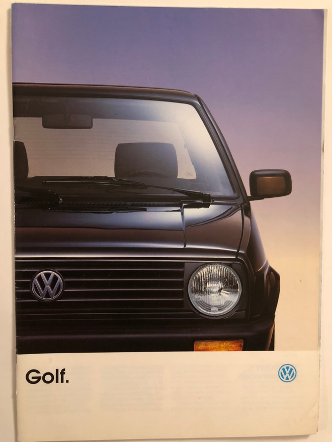 Myyntiesite - Volkswagen Golf - 1/1990
