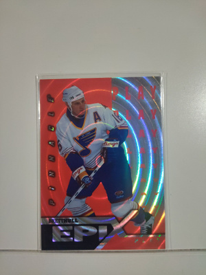 1997-98 Pinnacle - Epix Orange #E18 Brett Hull PLAY