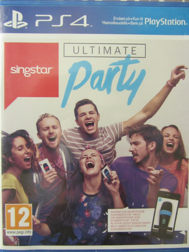 PS4 Singsar Ultimate Party