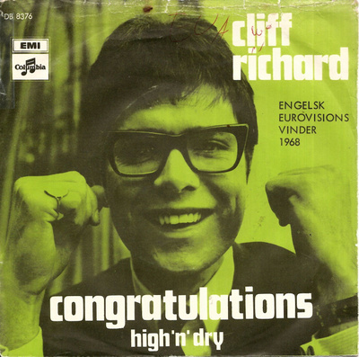 CLIFF RICHARD: Congratulations / High 'N' Dry 7"kk