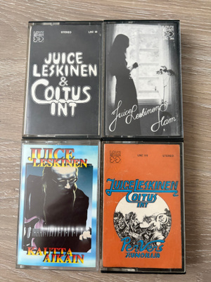 4kpl Juice-kasetteja