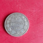 2 Markkaa 1907 Hopea - pikkukuva 1