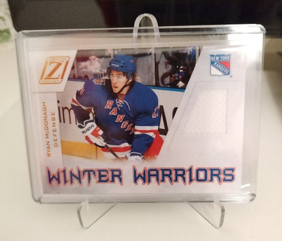 2010-11 PANINI ZENITH RYAN MCDONAGH WINTER WARRIORS ROOKIE