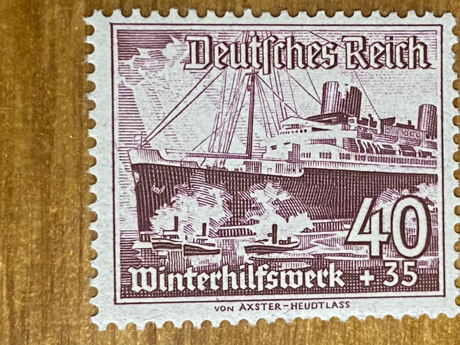SAKSA REICH 1937 TALVIAPU MERKKI**