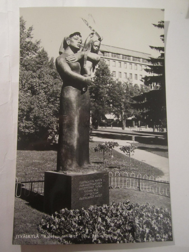 VANHA Postikortti Jyväskylä 1950-l  Alkup.Mallikappale